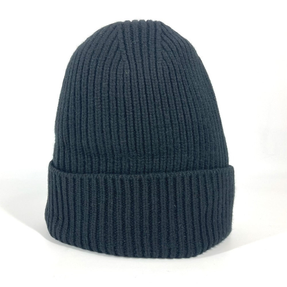 Louis Vuitton Knit M76591 cashmere Bonnet Ahead Black Hat