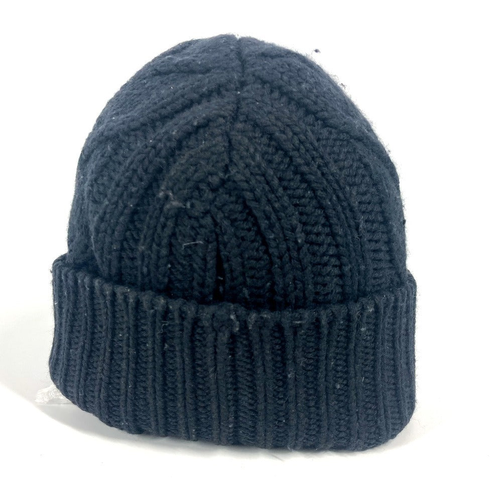 Louis Vuitton Knit M75377 Wool Black Logo Apparel