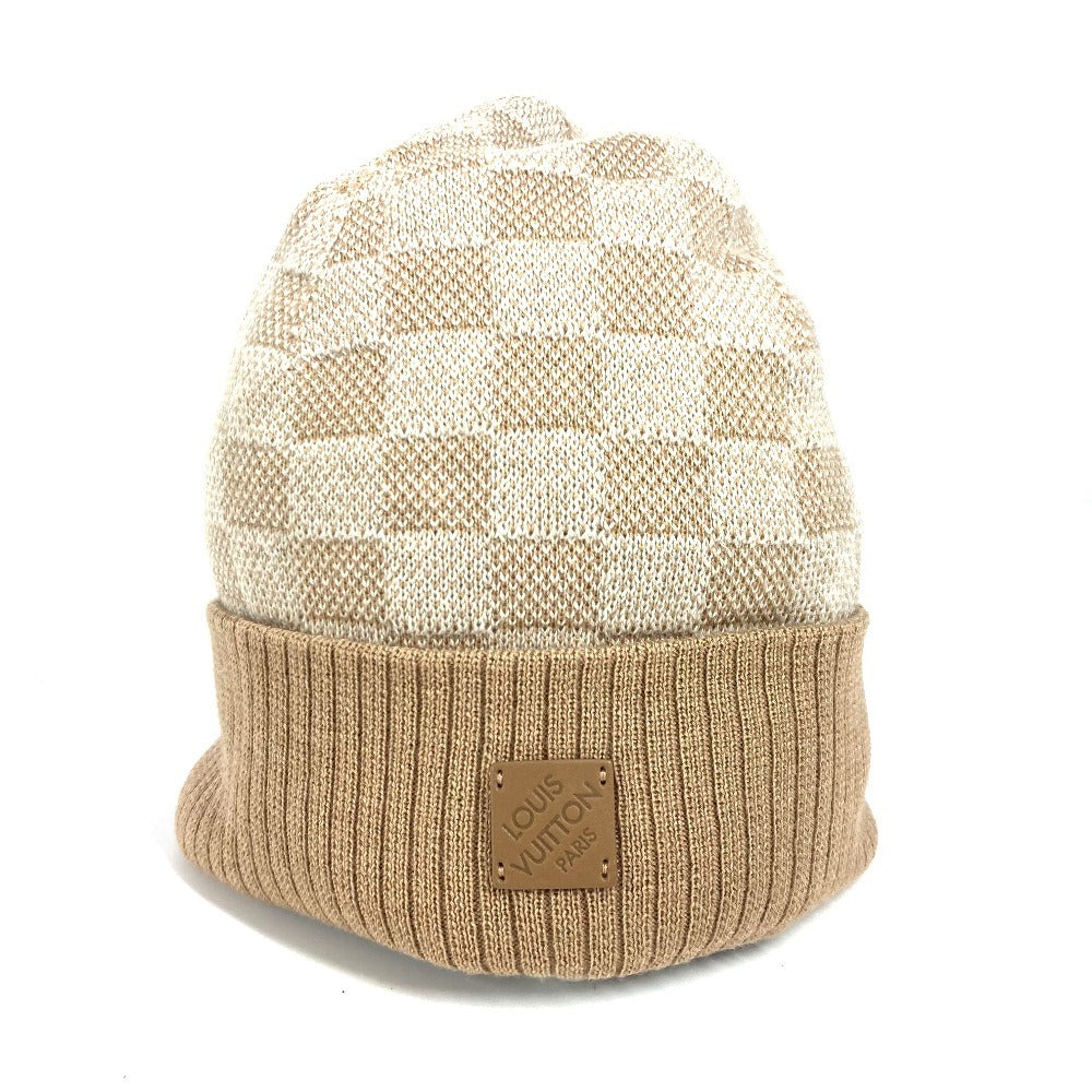 Louis Vuitton Knit M77984 Beanie Neo Petite Wool Beige Apparel