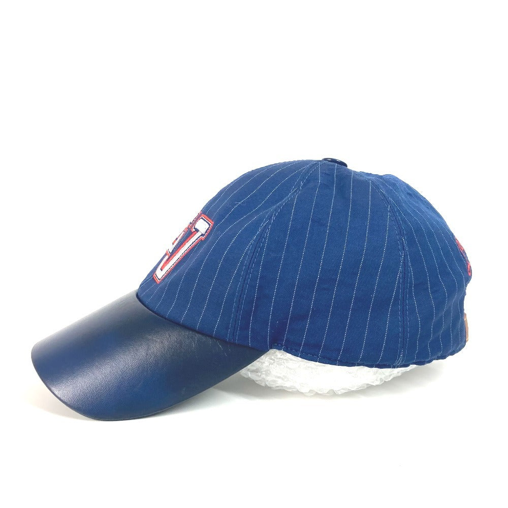 Louis Vuitton M7007M Varsity Newsboy Cotton Navy Hat