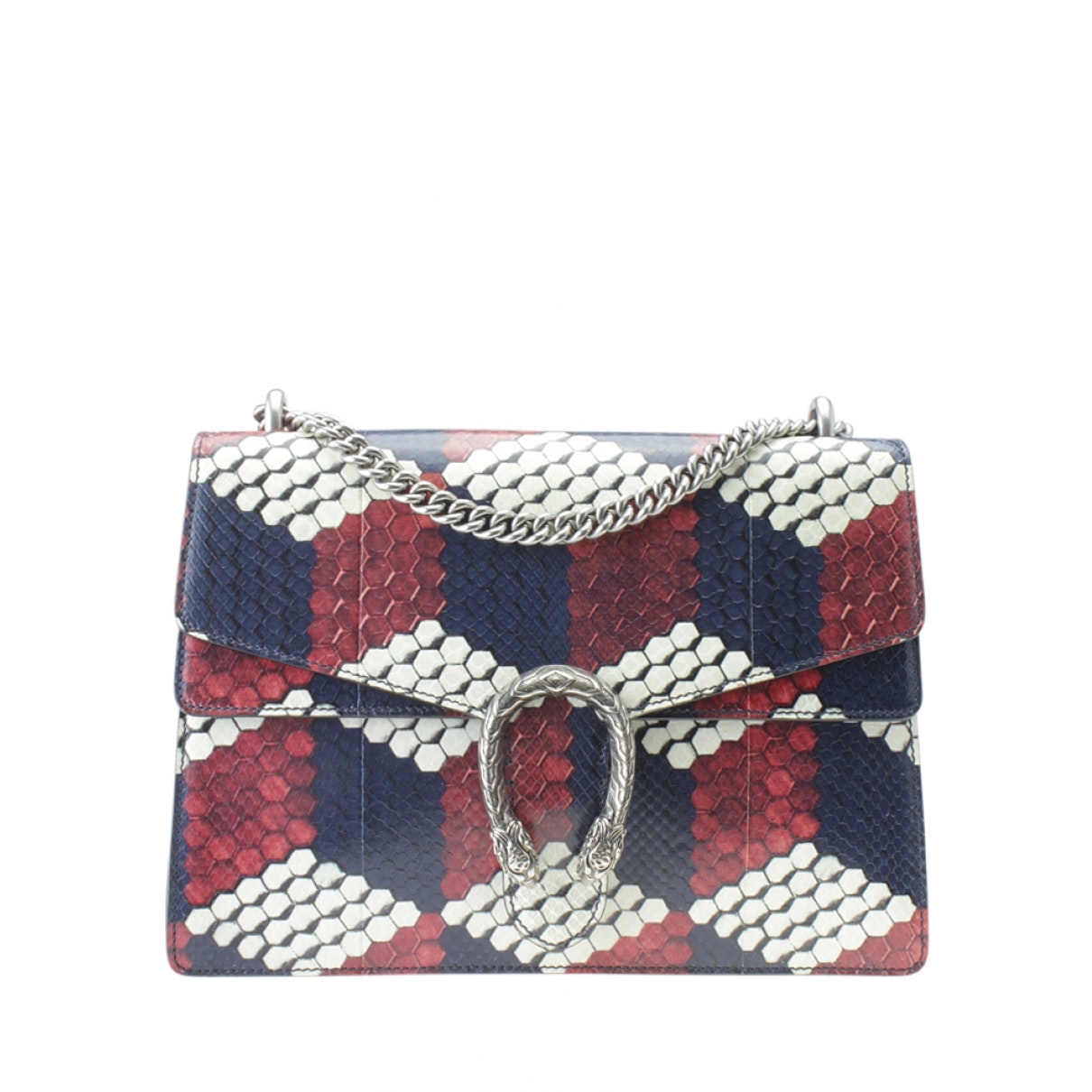 Gucci dionysus multicolour python handbag