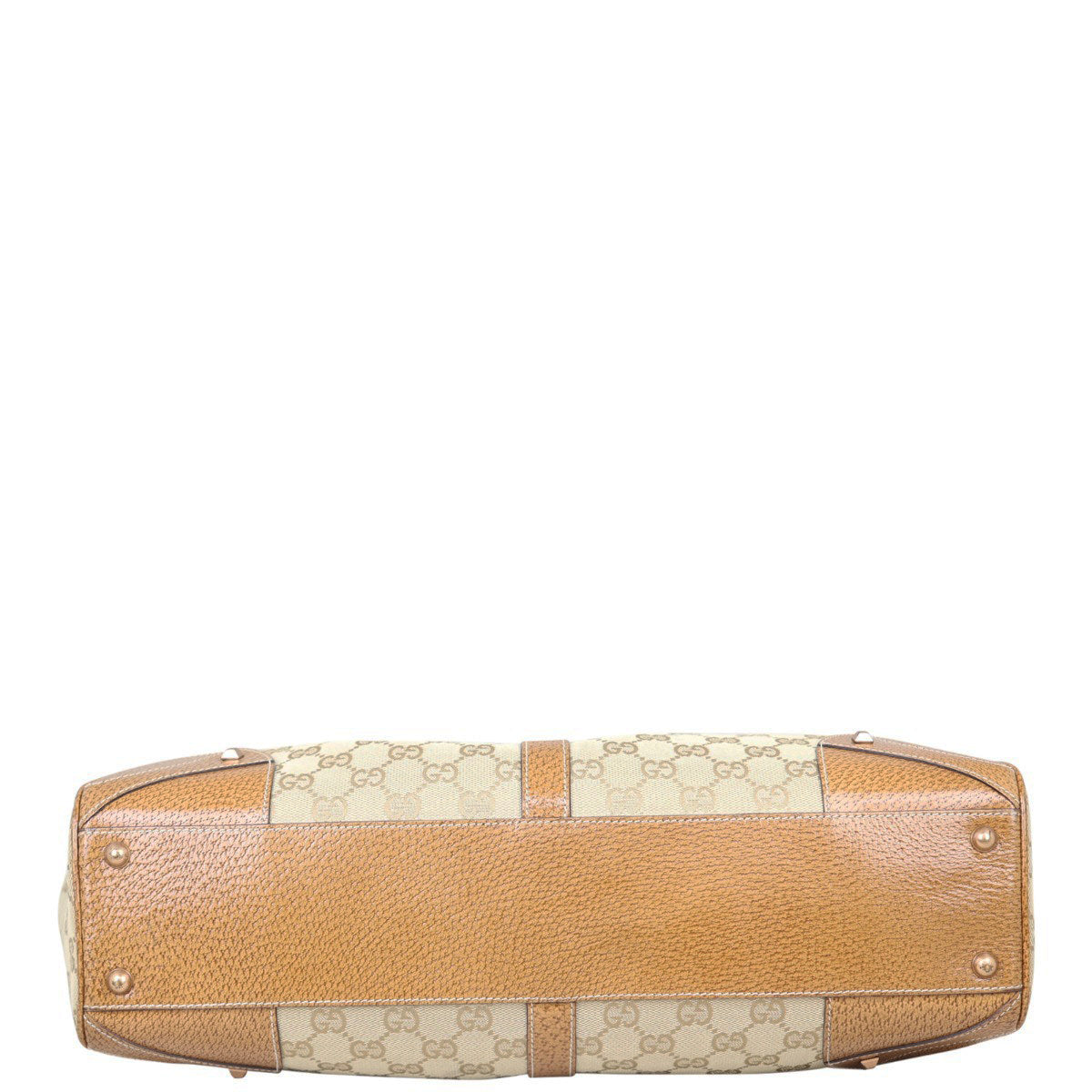 Gucci GG Canvas Jackie Nailhead Tote
