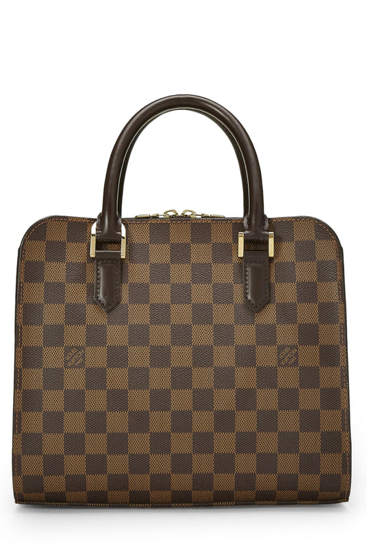 Louis Vuitton,  Damier Ebene Triana, Brown