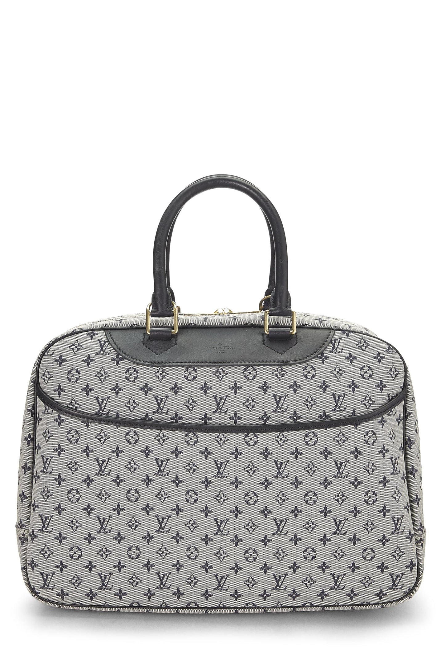 Louis Vuitton,  Navy Monogram Mini Lin Deauville, Navy