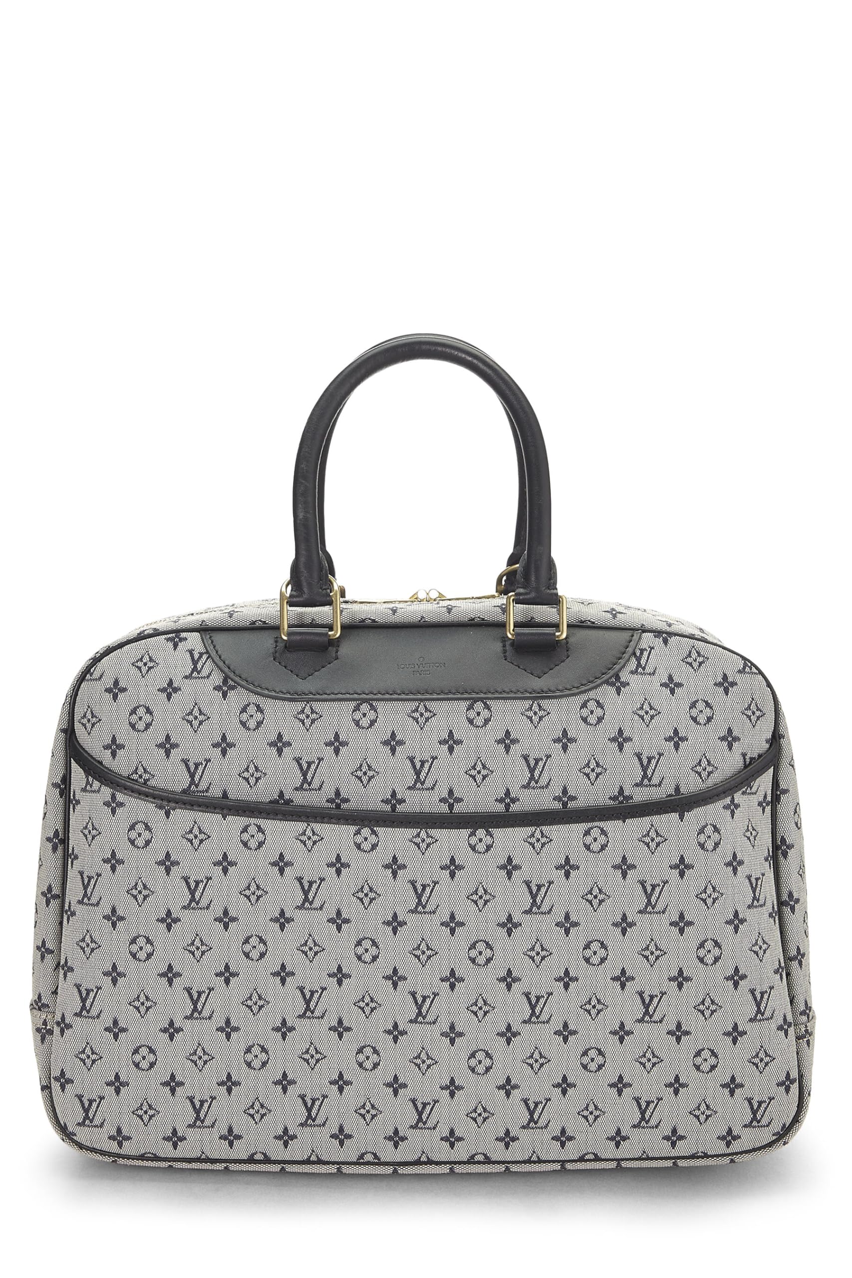 Louis Vuitton,  Navy Monogram Mini Lin Deauville, Navy