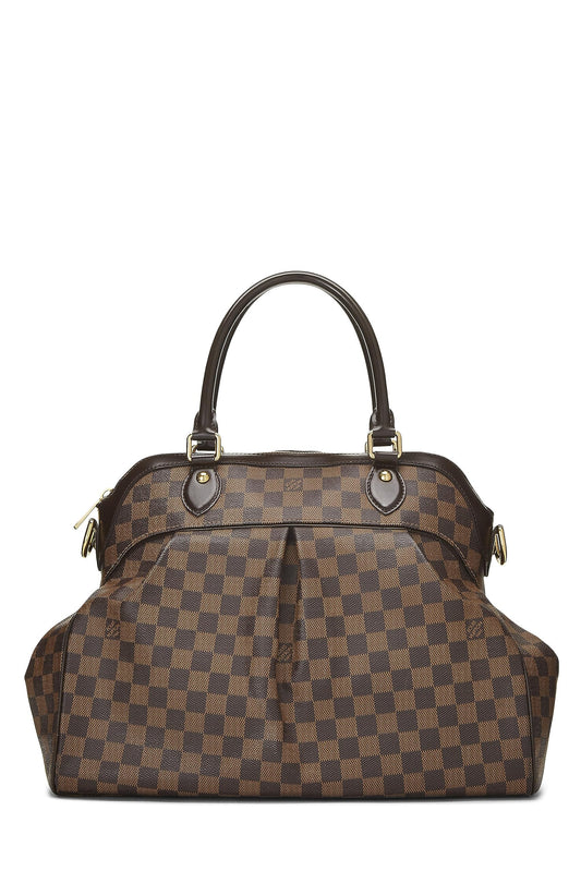 Louis Vuitton,  Damier Ebene Trevi GM, Brown