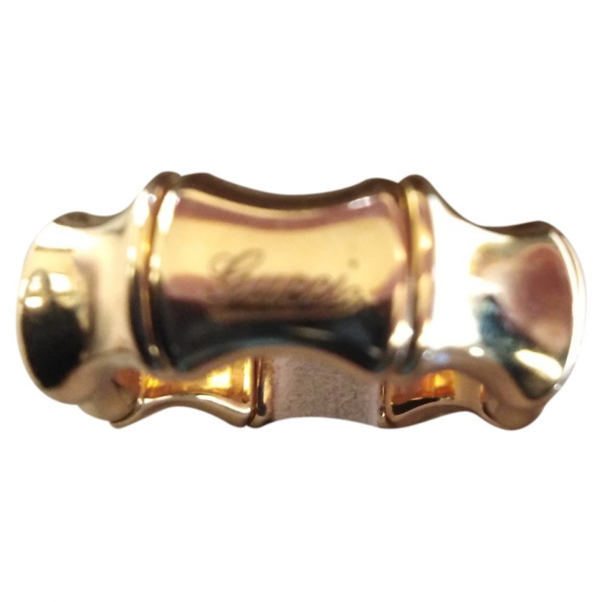 Gucci bamboo pink pink gold rings