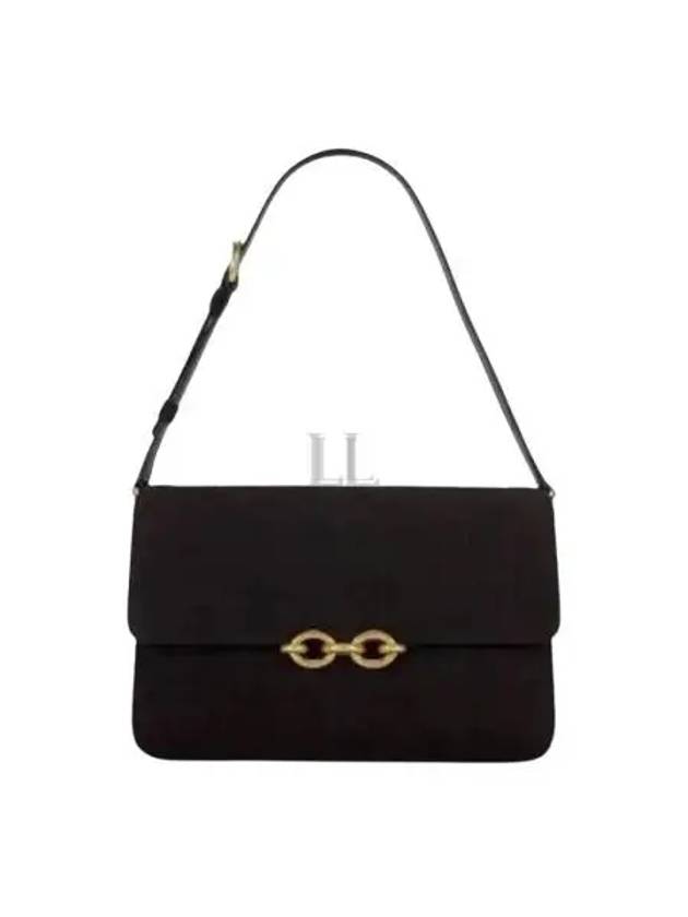 YSL Saint Laurent Saint Laurent Trending Le Maillon Quilting Satchel Black Shoulder Bag