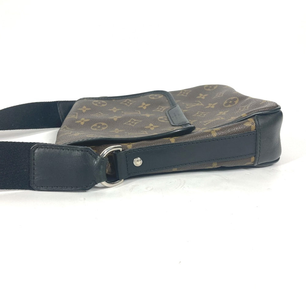Louis Vuitton M56717 macacer Bus PM Monogram Canvas Brown Shoulder Bag