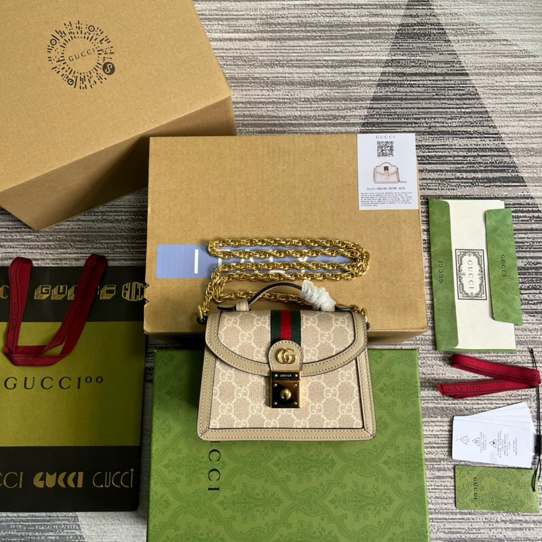 gg Ophidia gg , ’s Beige Mini Shoulder Bag Beaunoirrbeaunoirr Uulag