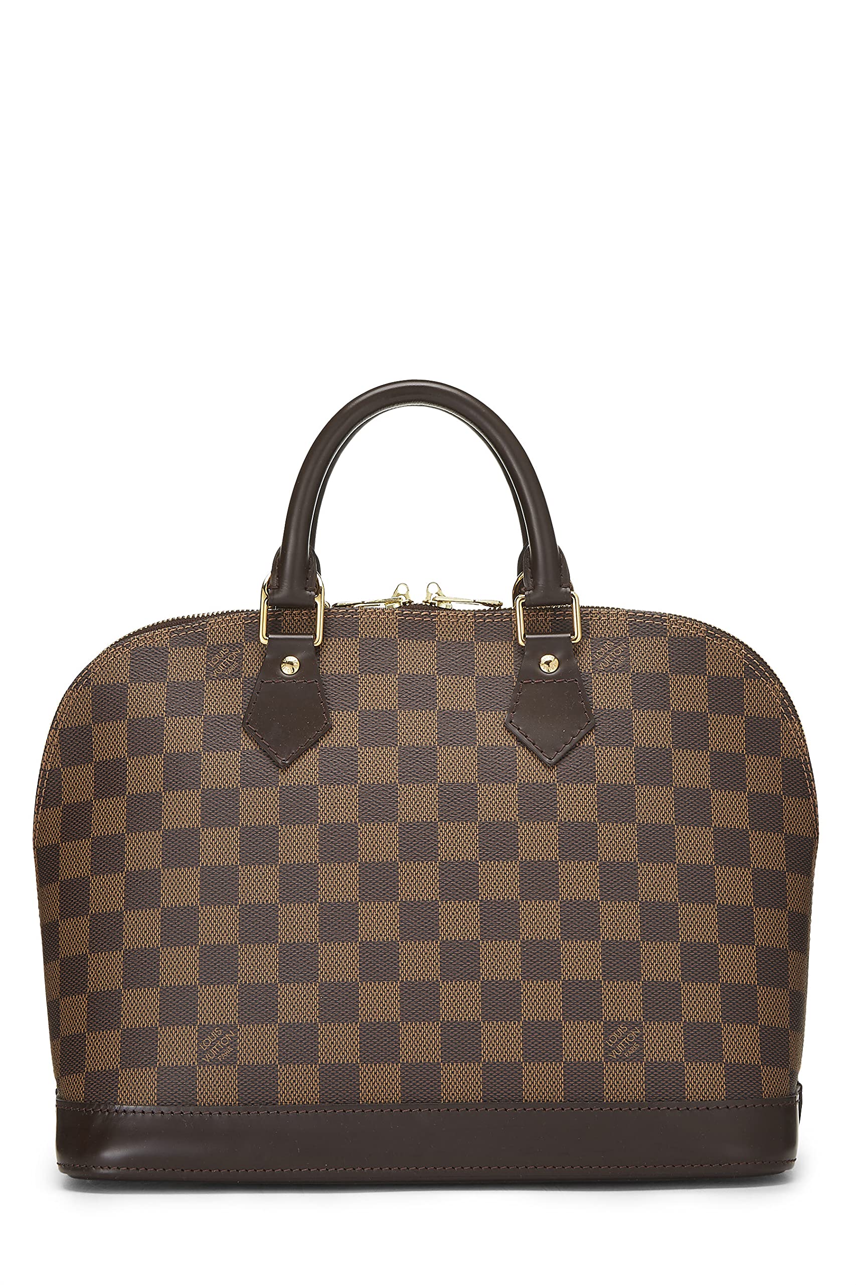 Louis Vuitton,  Damier Ebene Alma PM, Brown