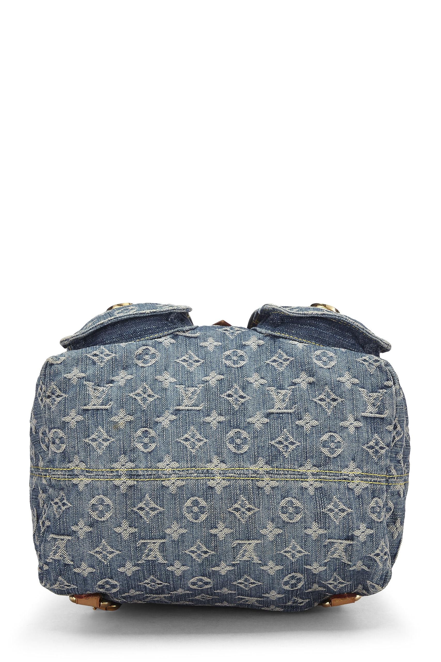 Louis Vuitton,  Blue Monogram Denim Sac a Dos GM, Blue