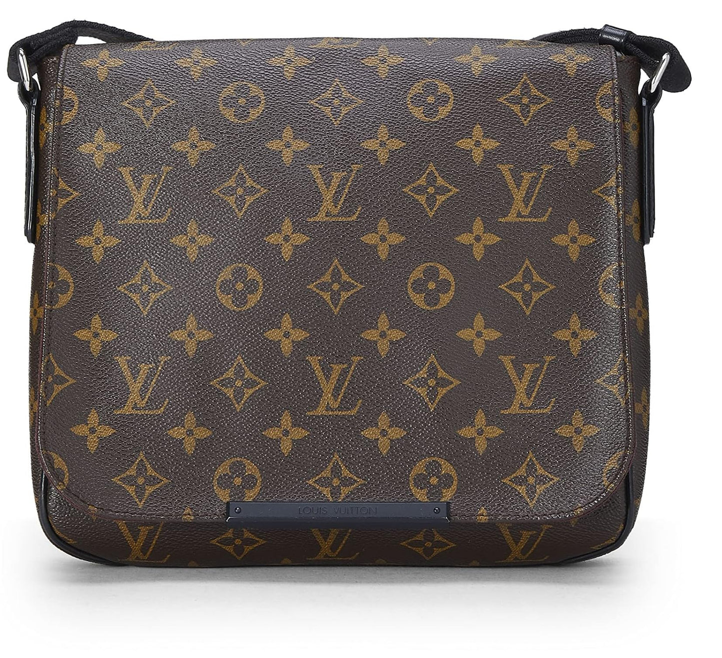 Louis Vuitton,  Monogram Canvas Macassar District PM, Black