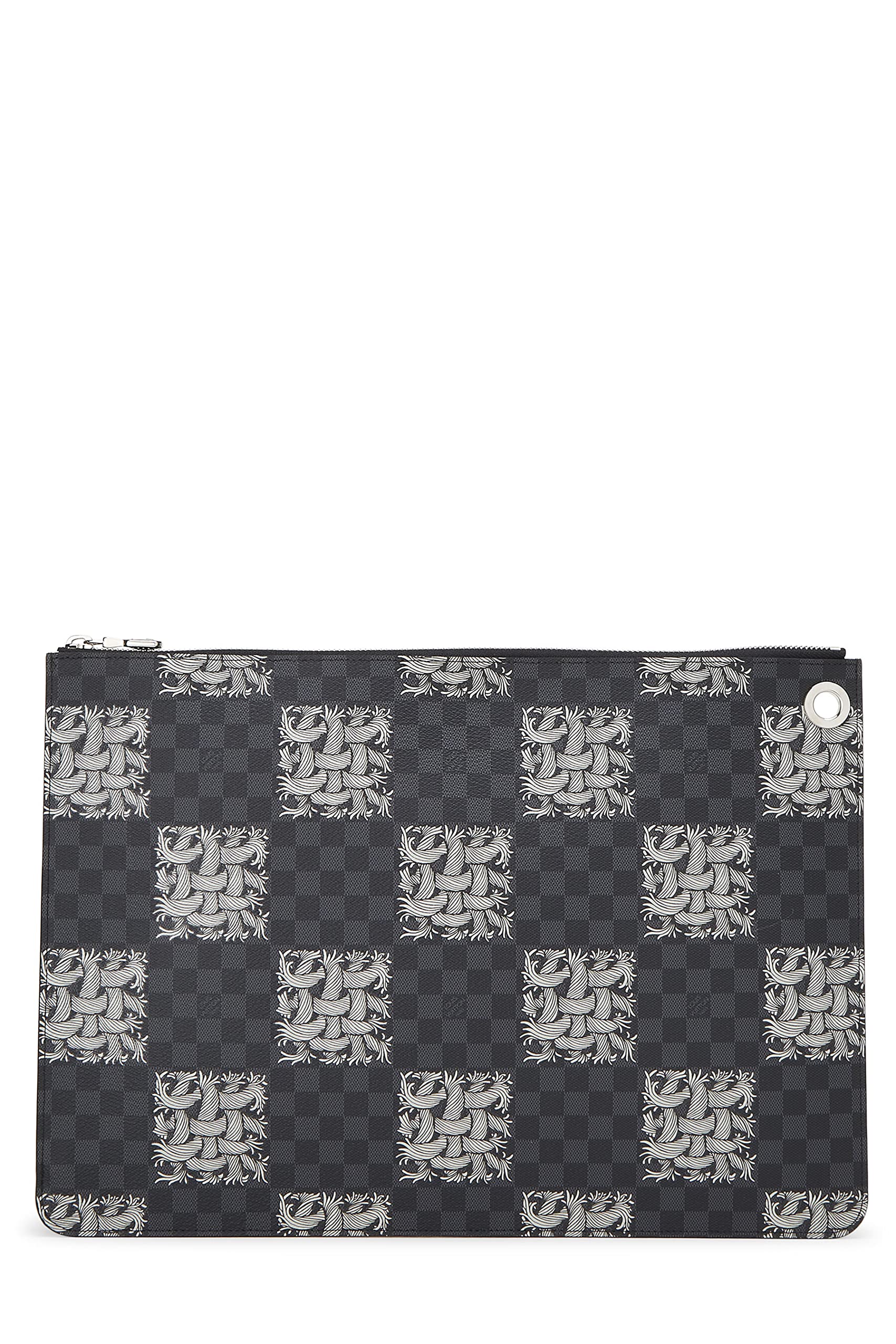 Louis Vuitton,  Christopher Nemeth x Louis Vuitton Damier Graphite Pochette Jour GM, Black