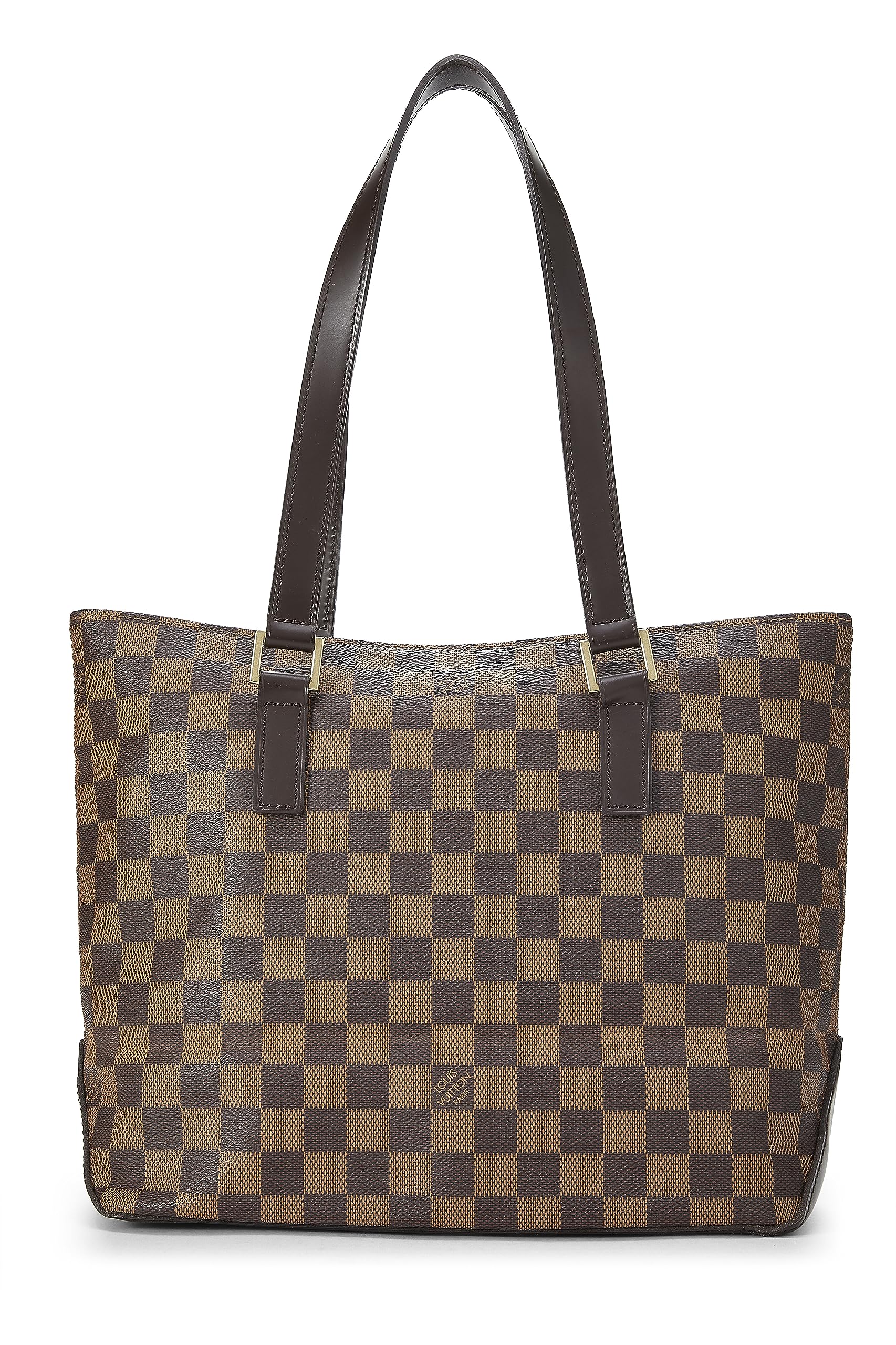 Louis Vuitton,  Damier Ebene Cabas Piano, Brown