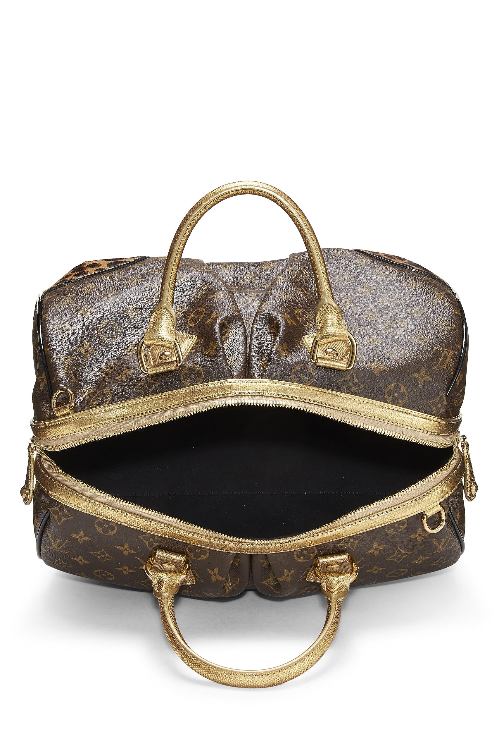 Louis Vuitton,  Brown Monogram Leopard Stephen Bag, Brown