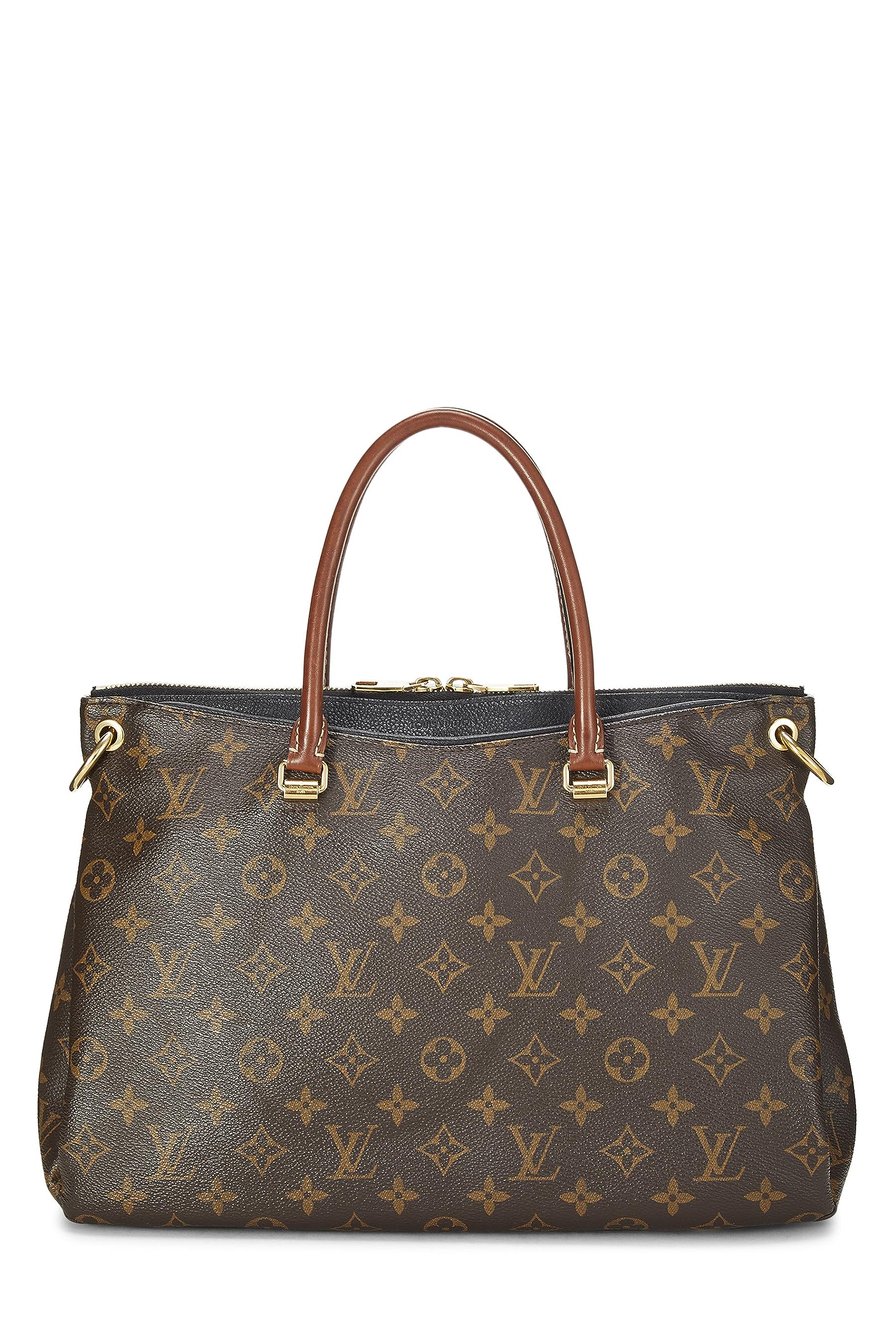 Louis Vuitton,  Black Monogram Canvas Pallas, Black