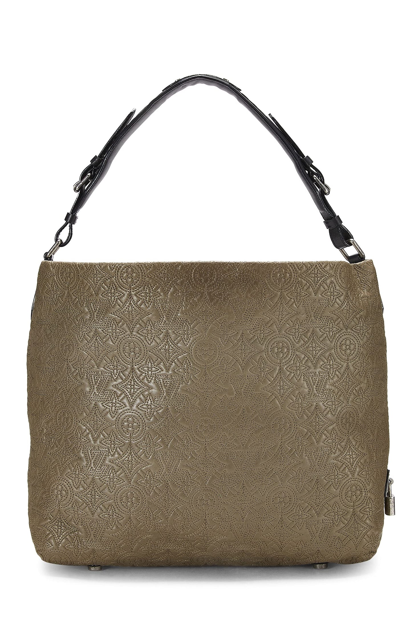 Louis Vuitton,  Green Monogram Antheia Leather Hobo PM, Green