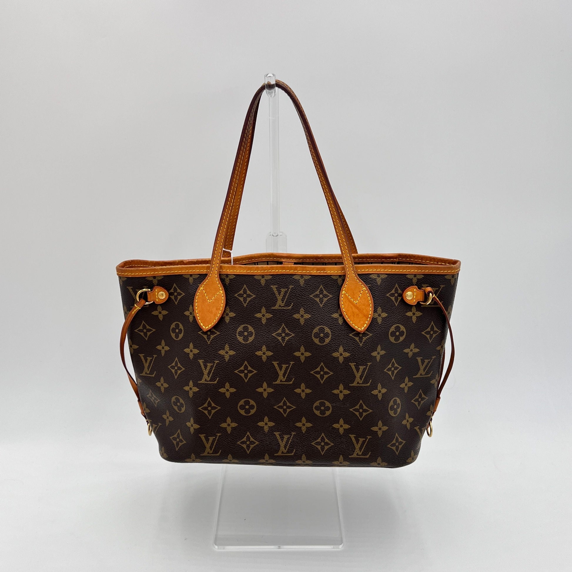 Louis Vuitton LV Monogram Neverfull PM   - Brown Shoulder Bags, Handbags AG462O