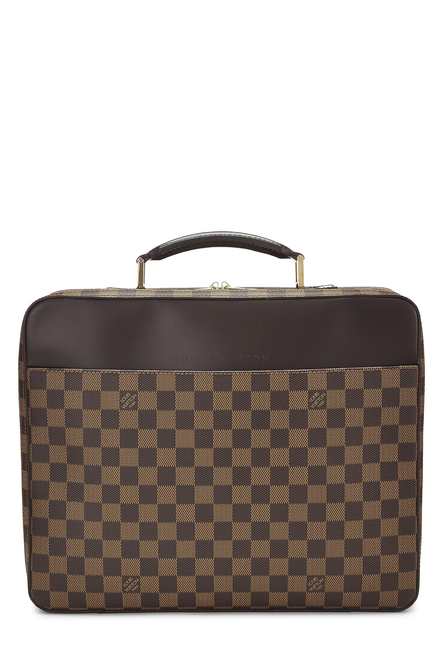 Louis Vuitton,  Damier Ebene Porte Ordinateur Sabana, Brown