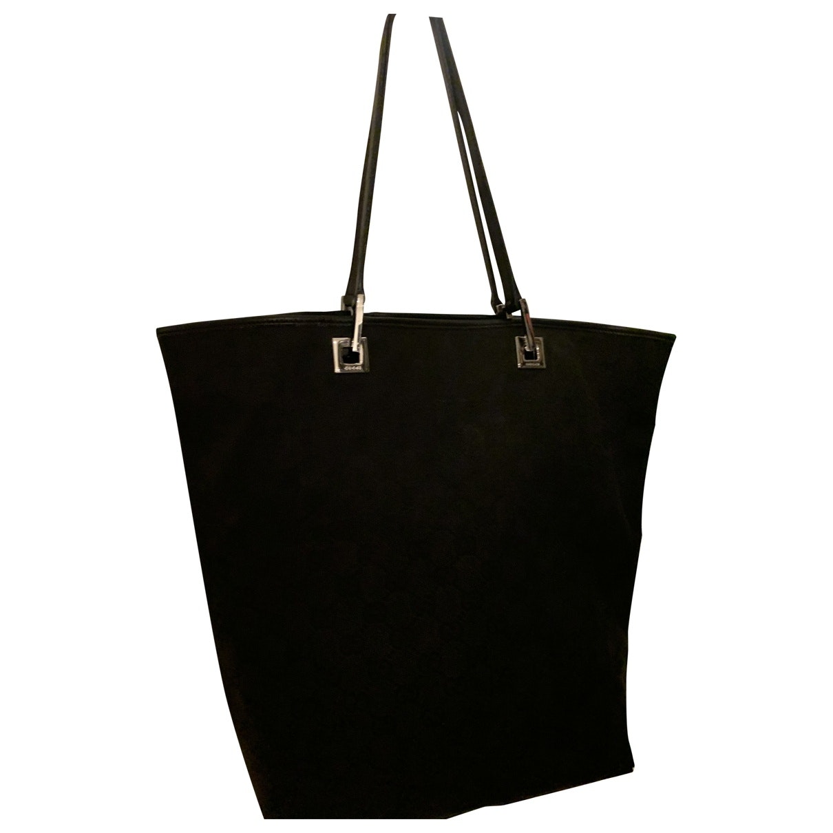 Gucci black cloth handbag