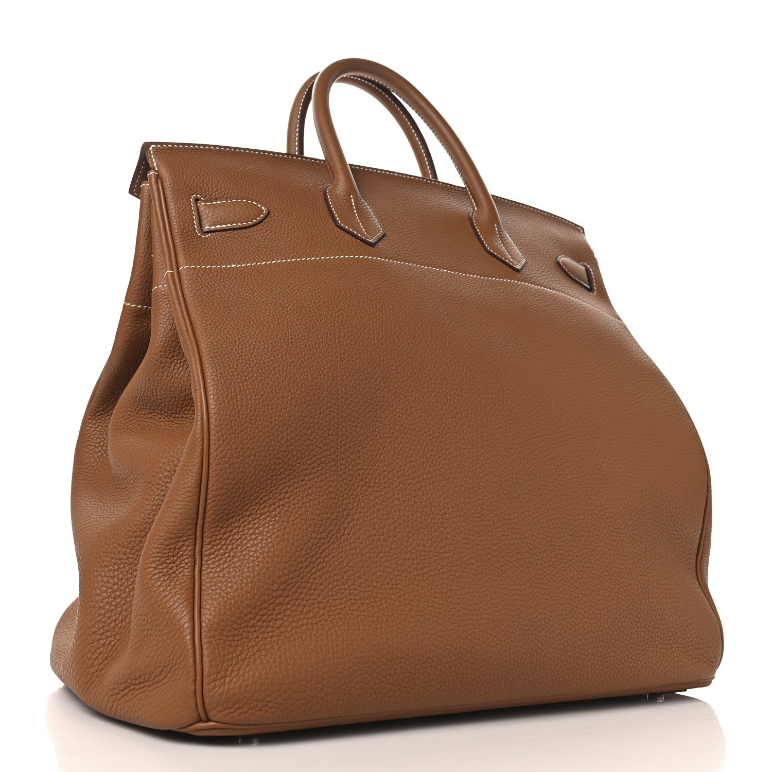 Hermes Togo Hac Birkin Handbag Gold Travel Bag