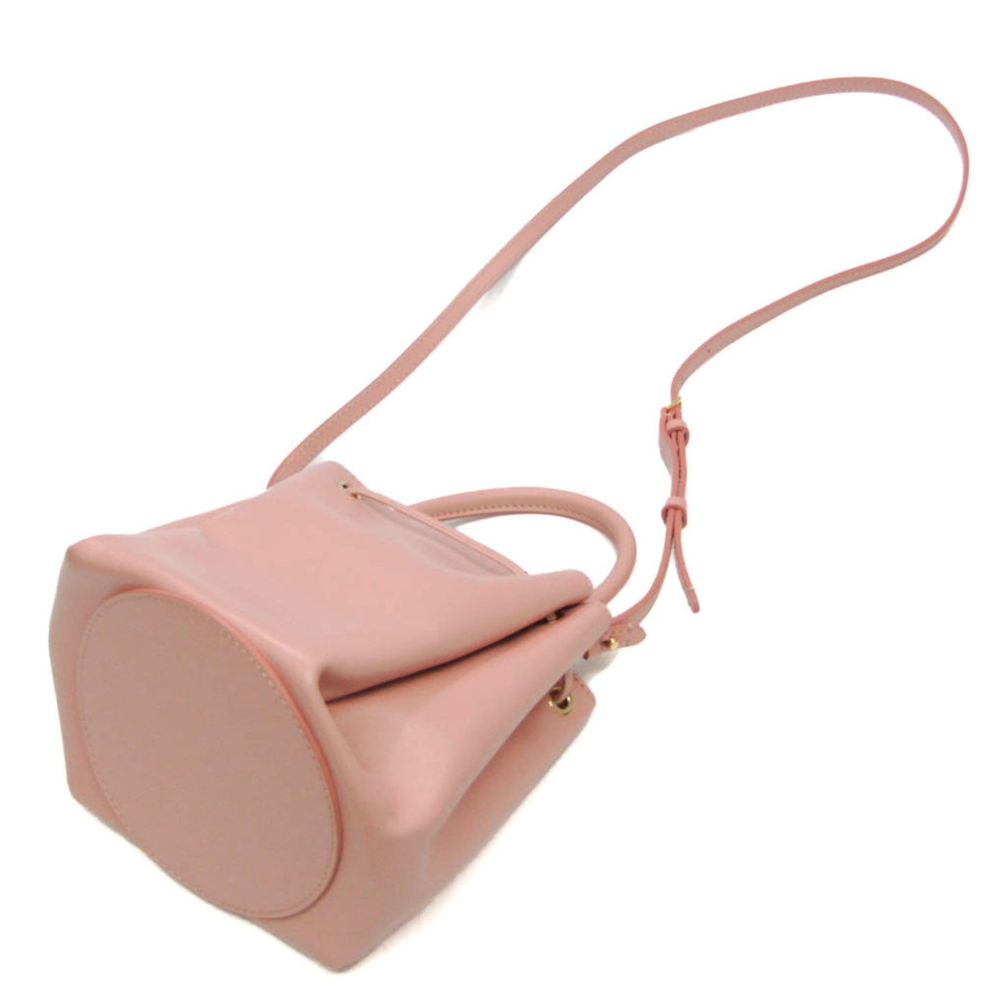 Burberry Tb Shoulder Bag Leather Pink