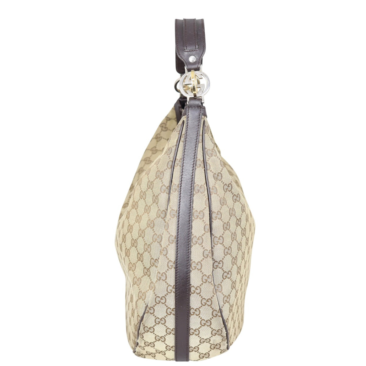 Gucci GG Canvas Twins Hobo