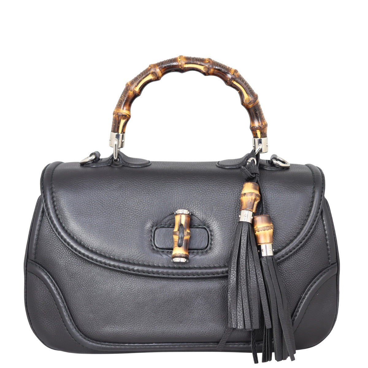 Gucci New Bamboo Top Handle Bag Large