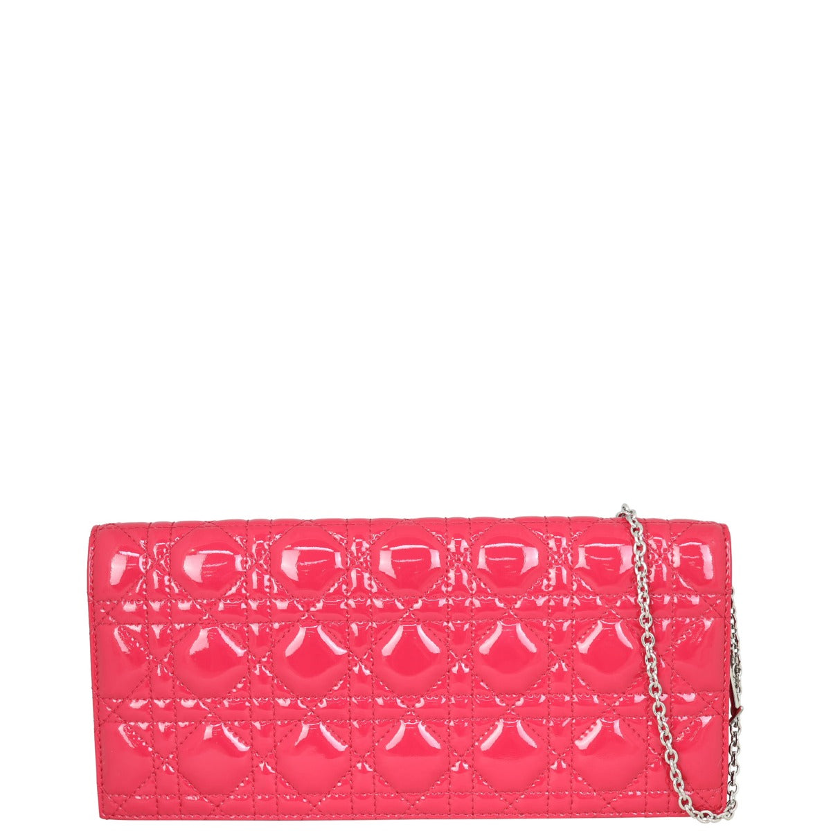 Dior Crossbody Bag Lady Cannage Clutch Patent Chain Clutch Bag