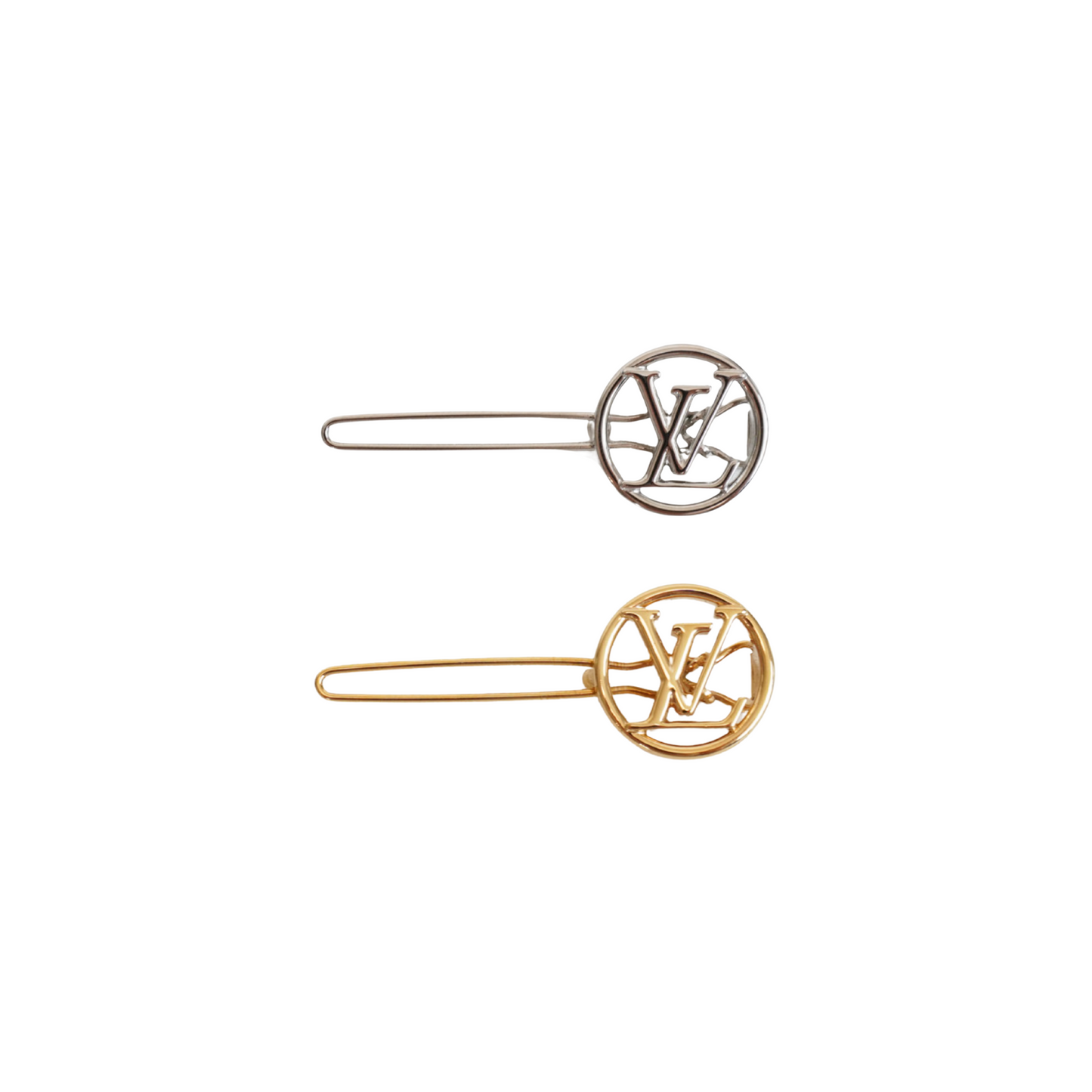 Louis Vuitton 'Baby Louise' Barrette Hair Pins