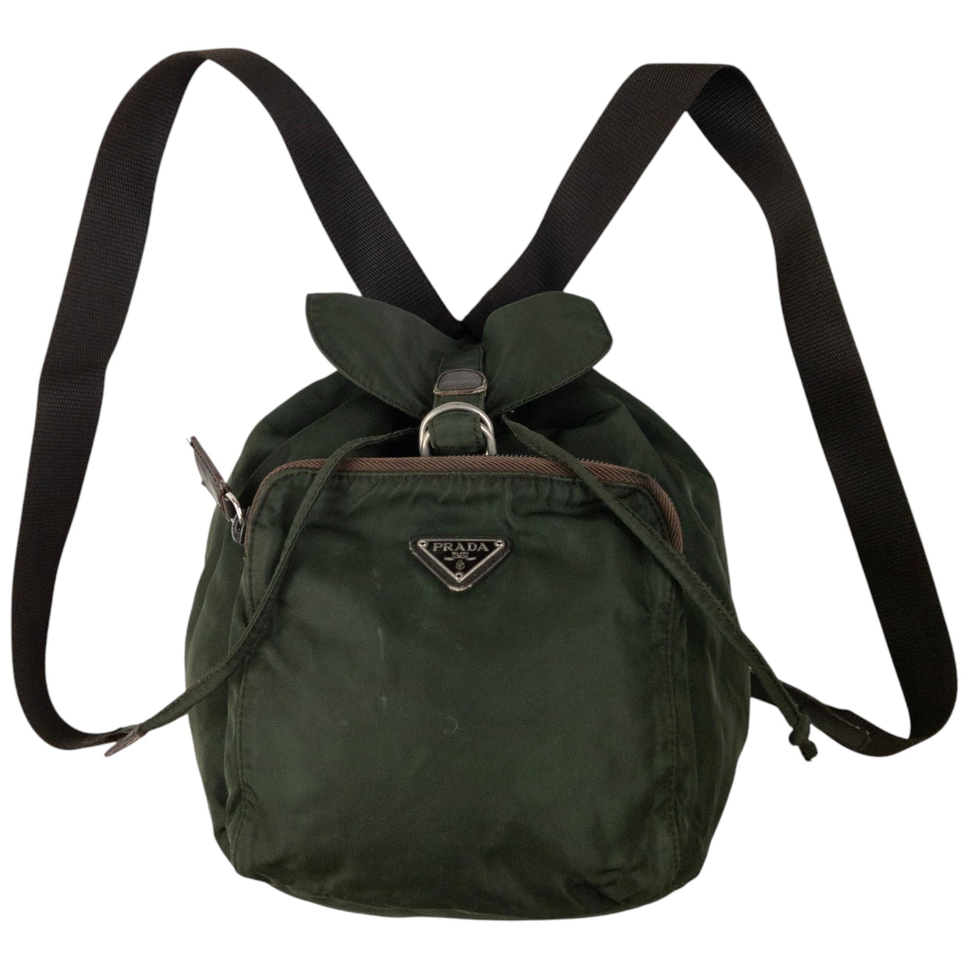 Prada Backpack 3 Green Bucket Bucket Bag