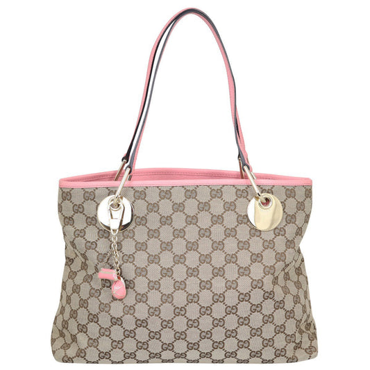 Gucci GG Canvas Charms Eclipse Tote