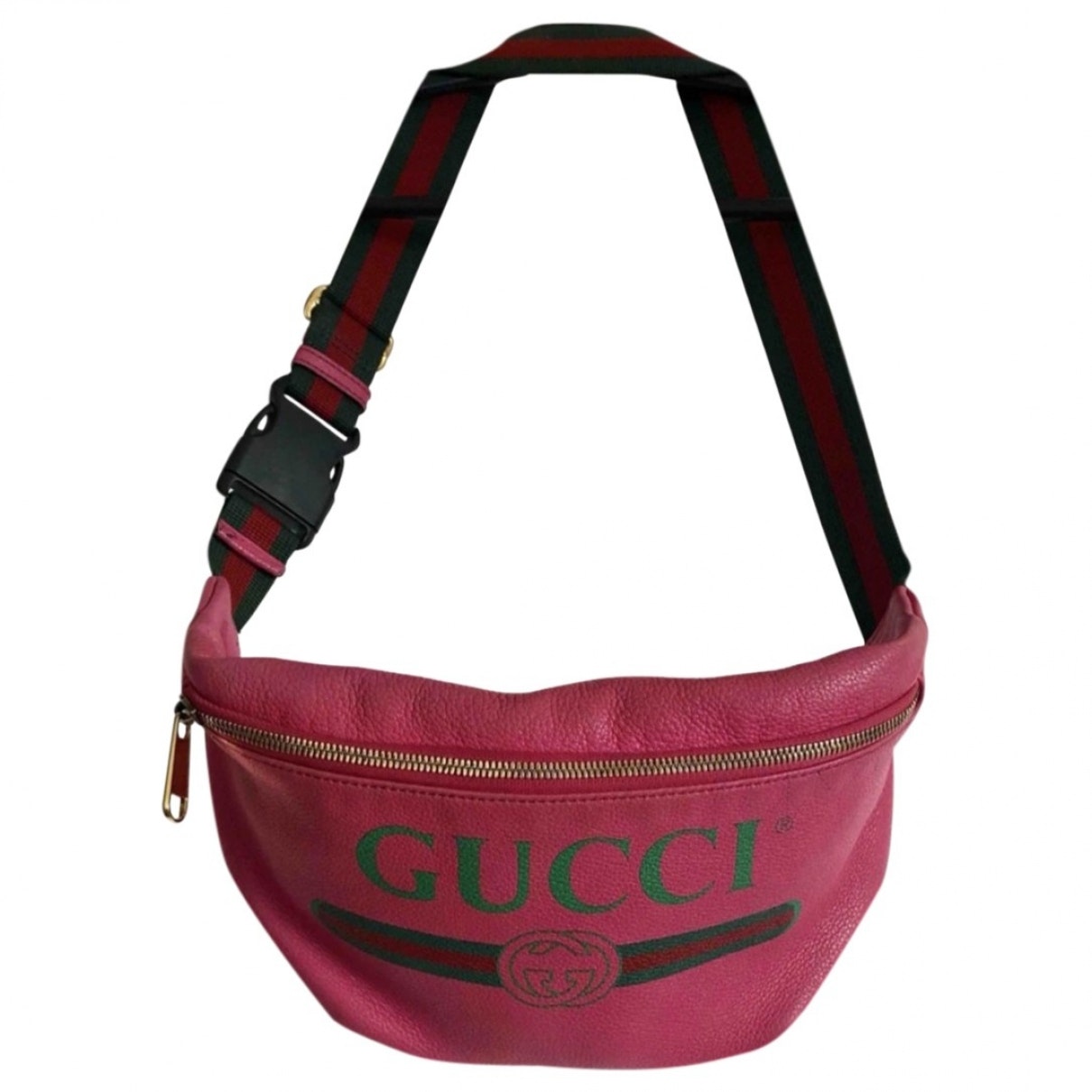 Gucci pink leather bag