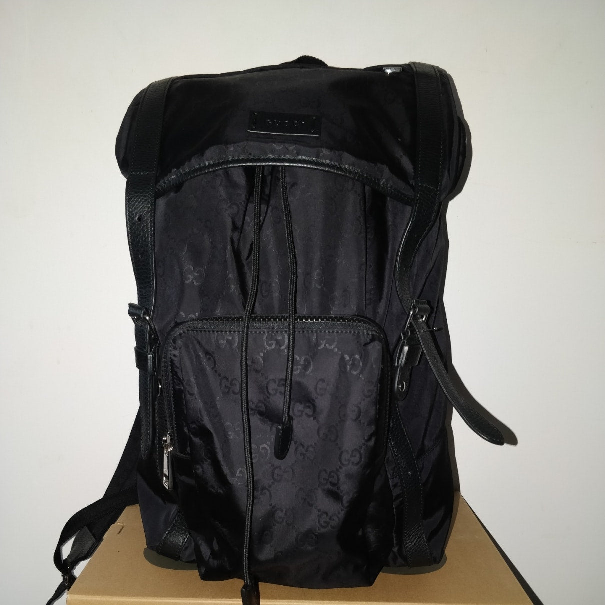 Gucci black synthetic bag