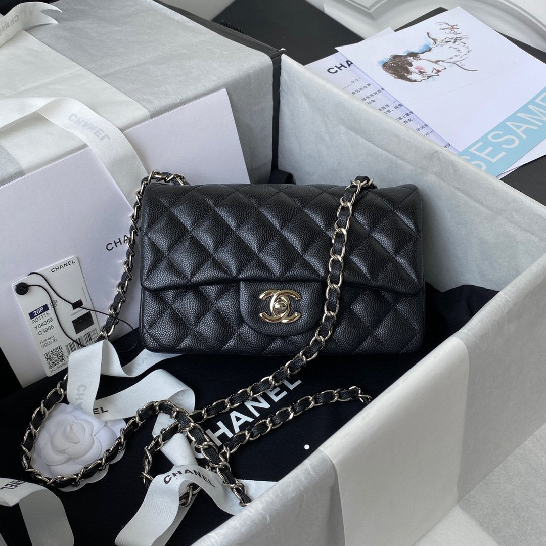Chlmini Classic Handbag For Women Black Travel Bag