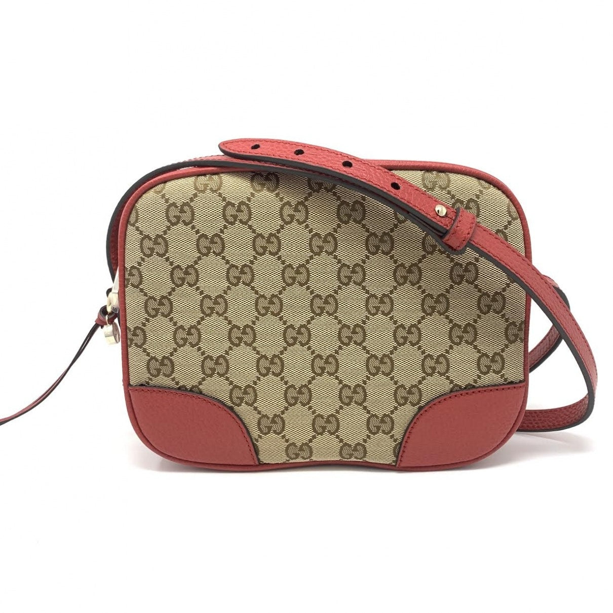 Gucci bree red cloth handbag