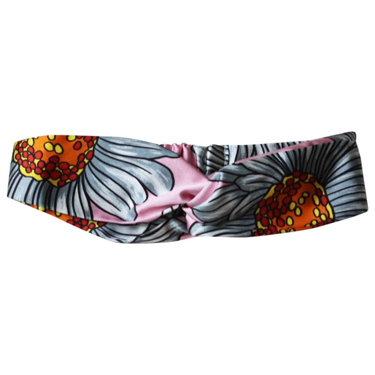 Gucci pink cloth hair accessories
