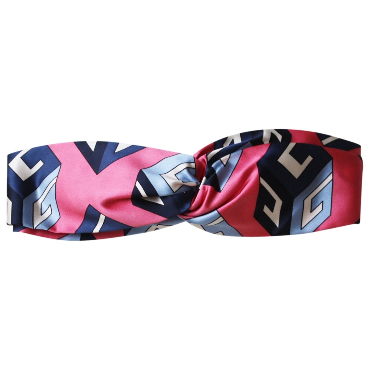 Gucci pink polyamide hair accessories