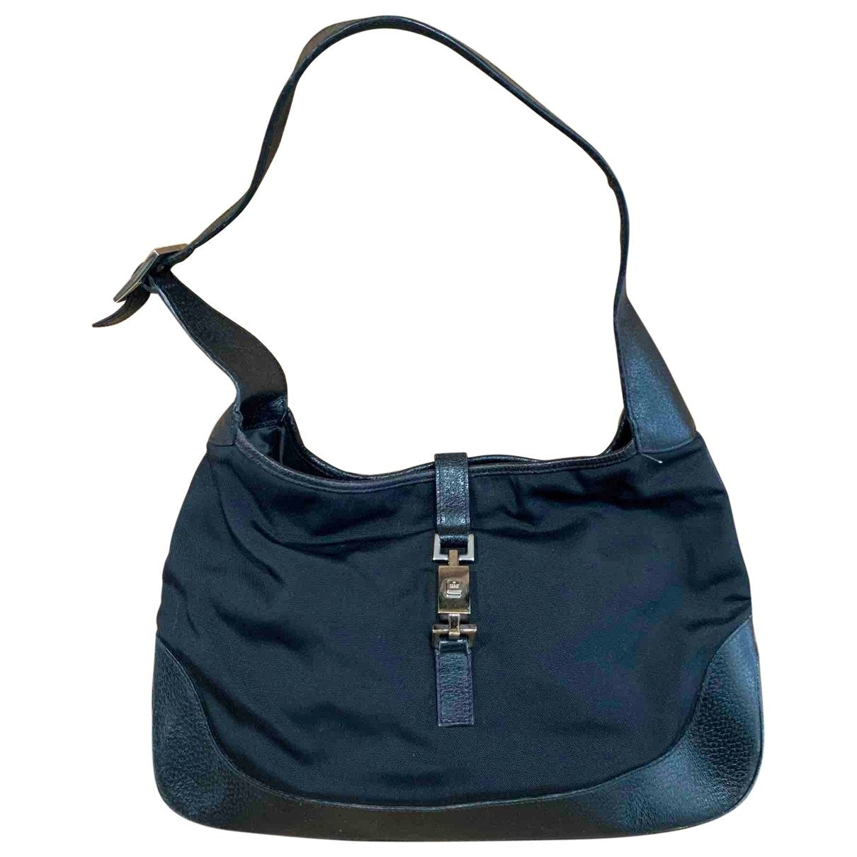 Gucci jackie black cloth handbag