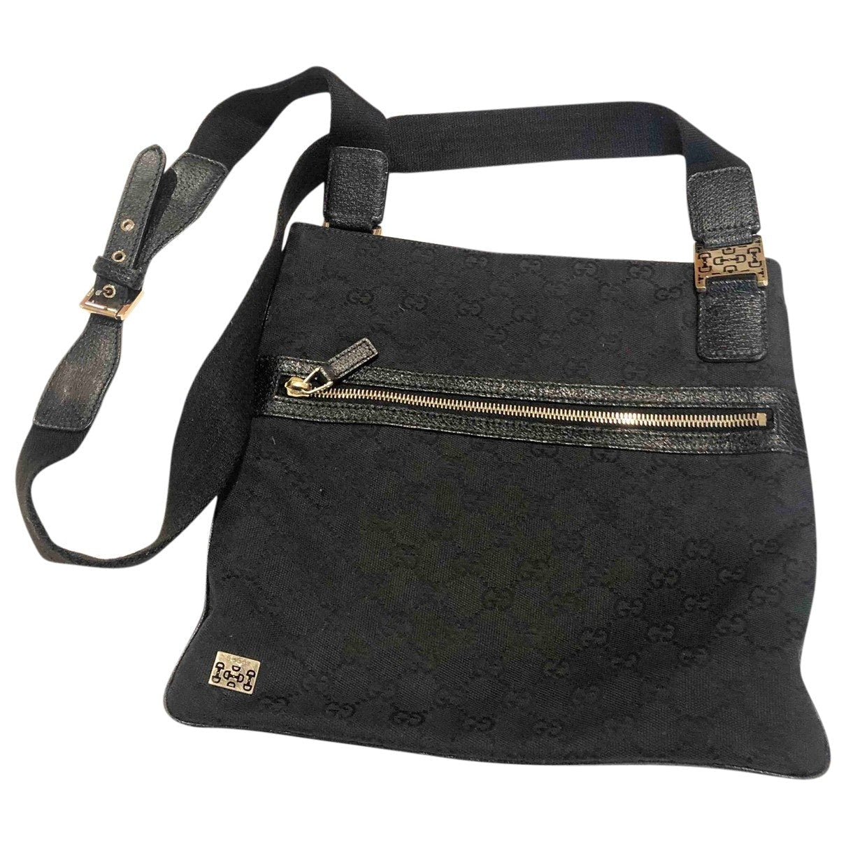 Gucci black cloth handbag