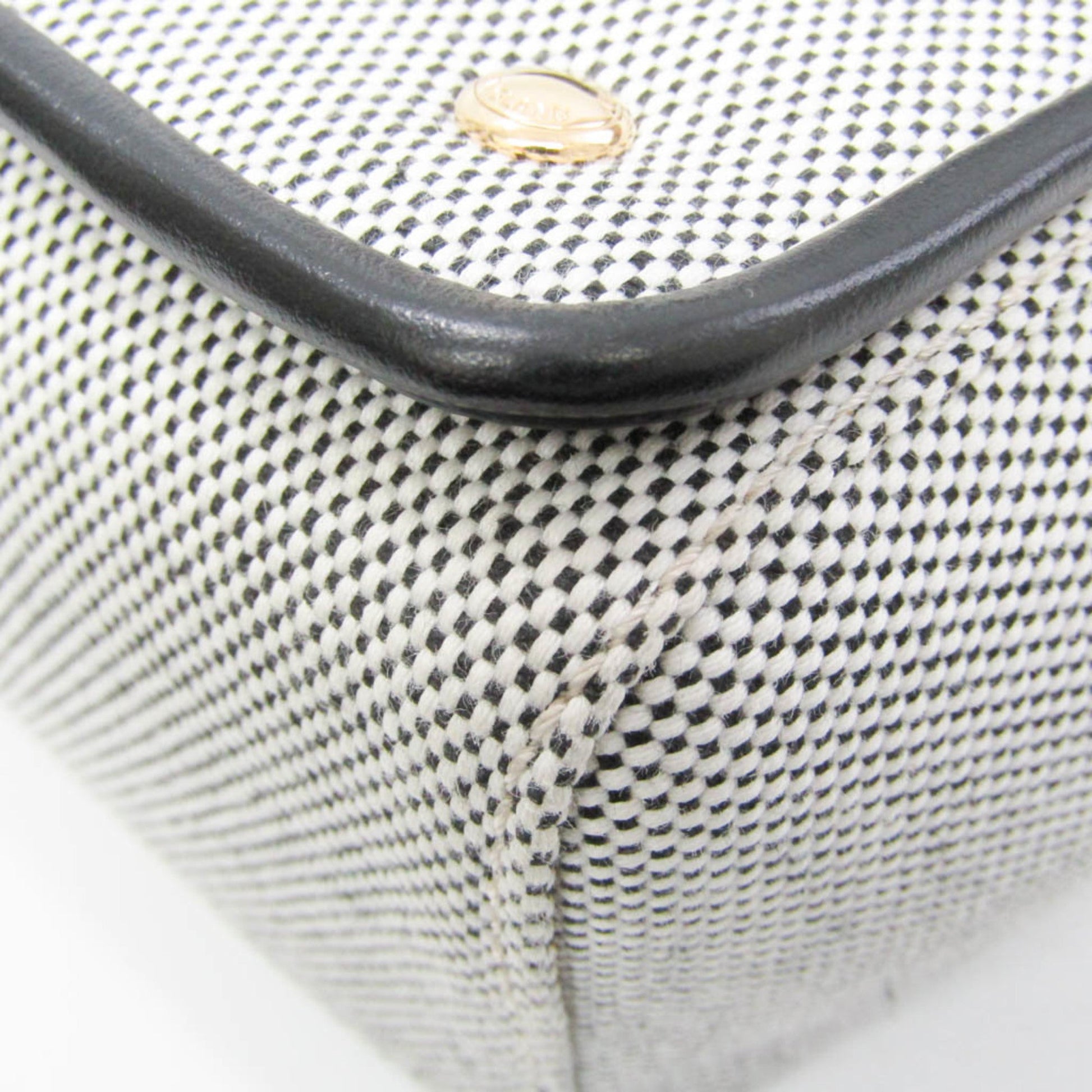 Burberry Shopper Bag Canvas Black Tote Bag
