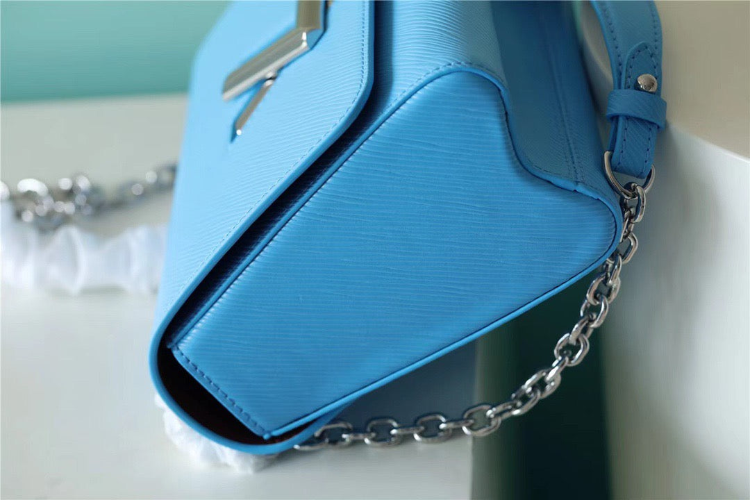 Top Quality Twist Mm Epi For Women Blue Crossbody Bag 91In23Cm 6051