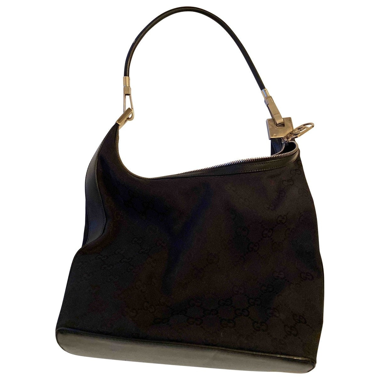 Gucci black cloth handbag