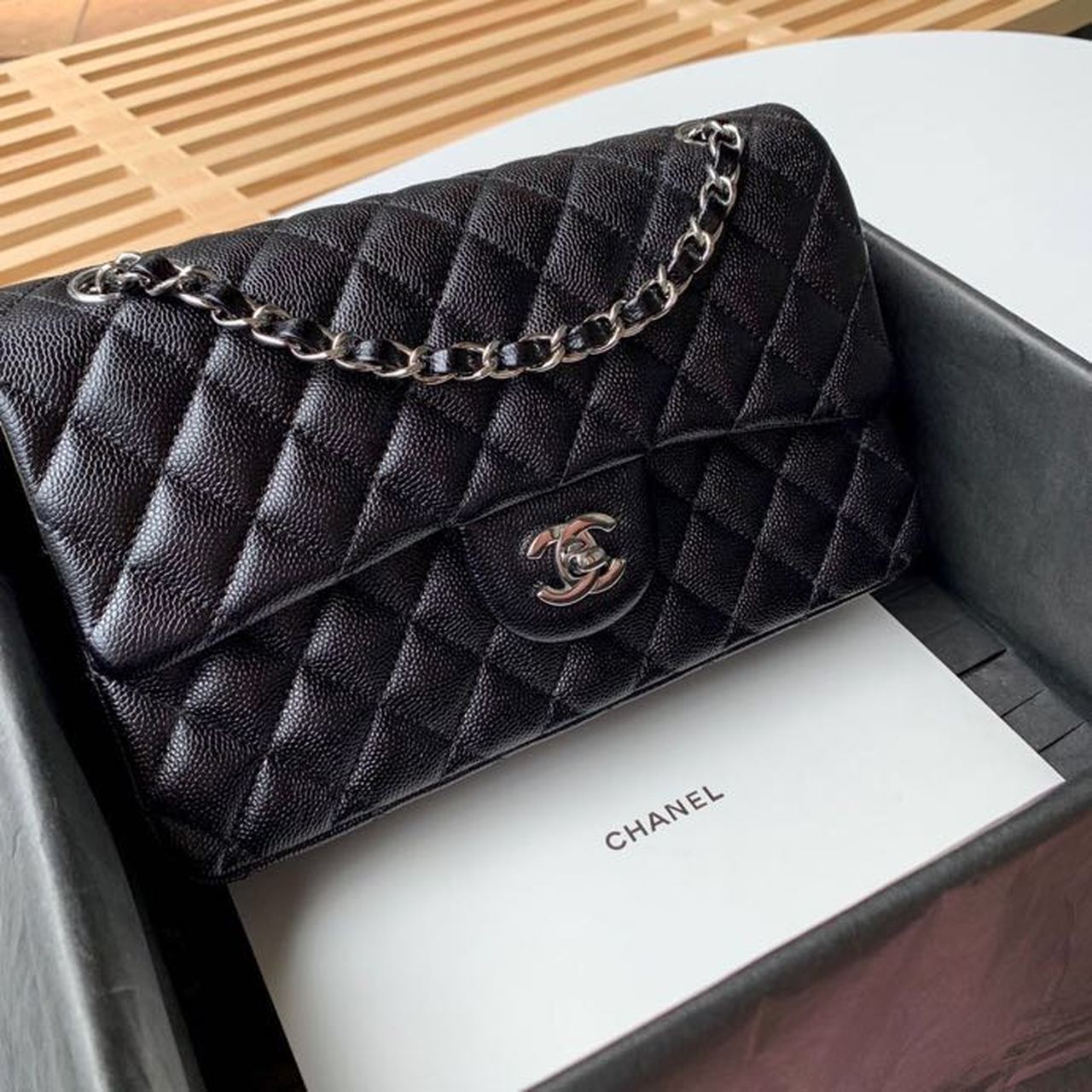 CHL Classic Hardware , ’s Black Silver Crossbody Bag