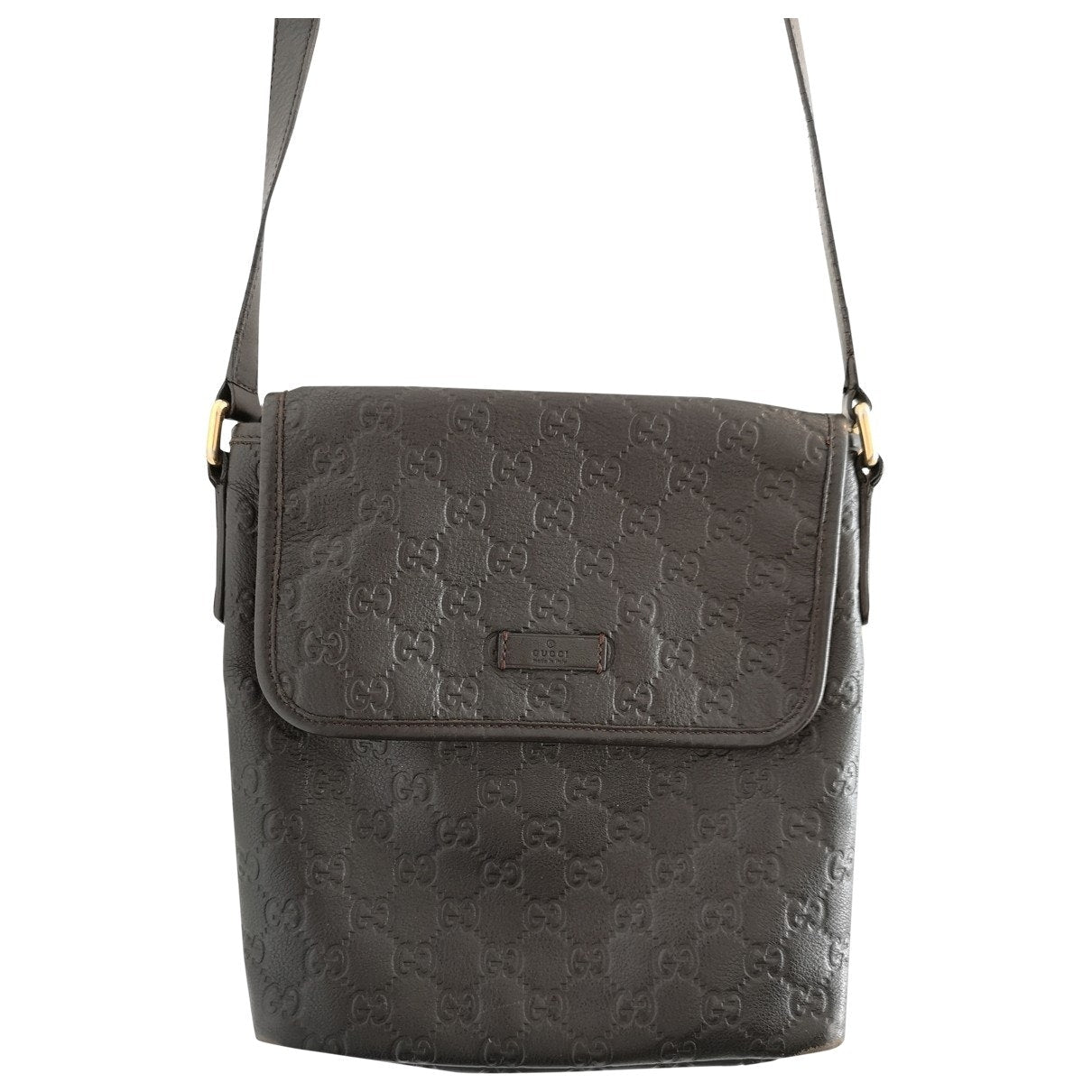 Gucci brown leather bag