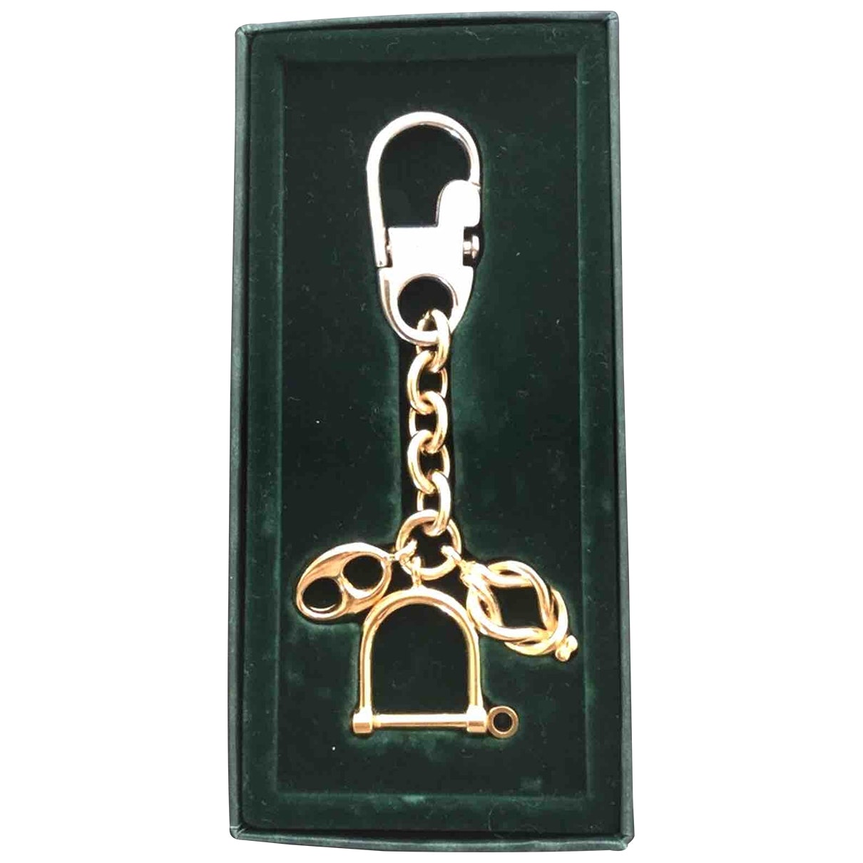 Gucci gold metal case