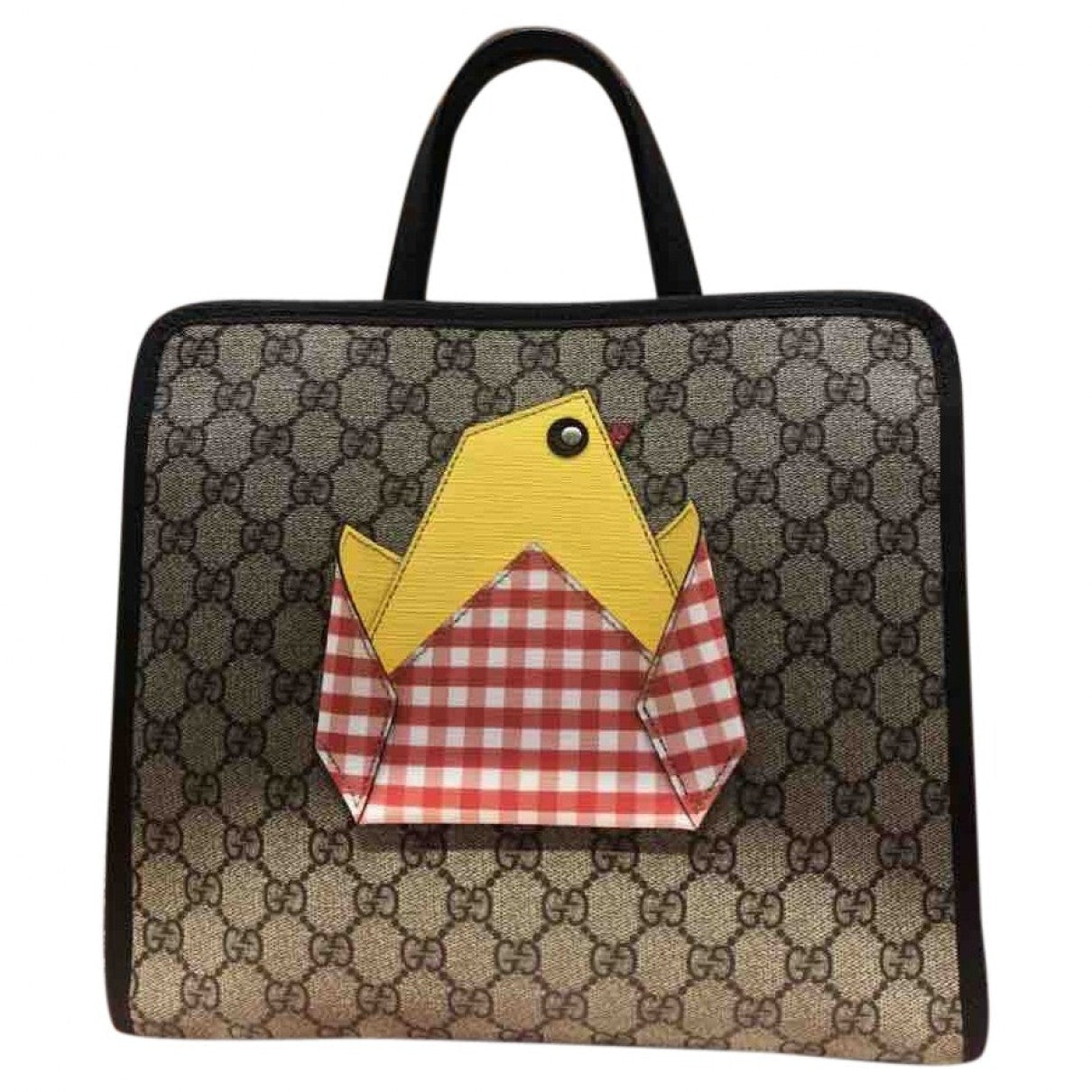 Gucci beige cloth handbag
