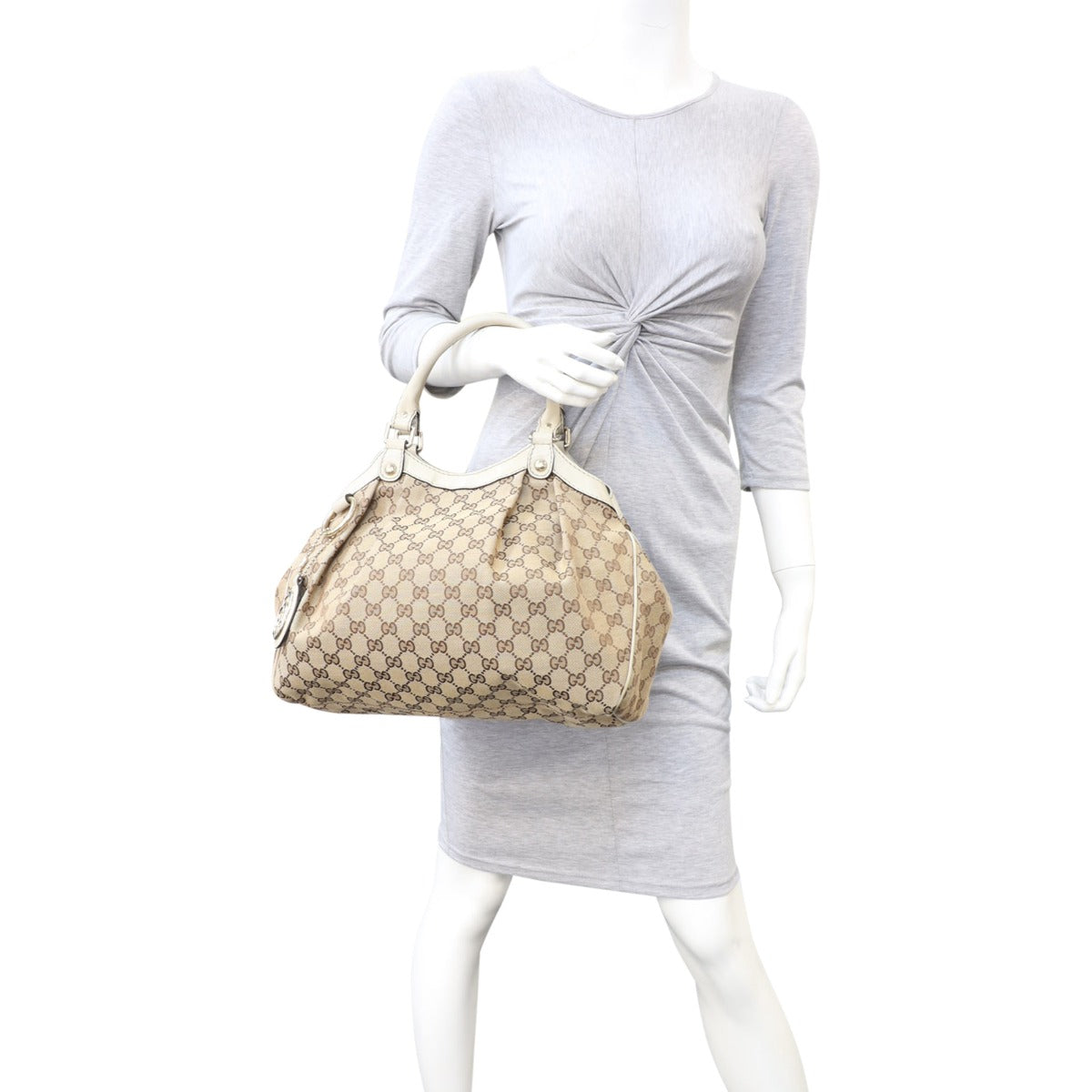 Gucci GG Canvas Sukey Tote Medium
