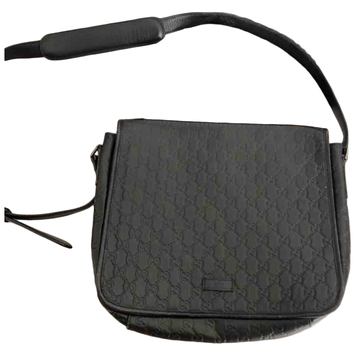Gucci black leather bag
